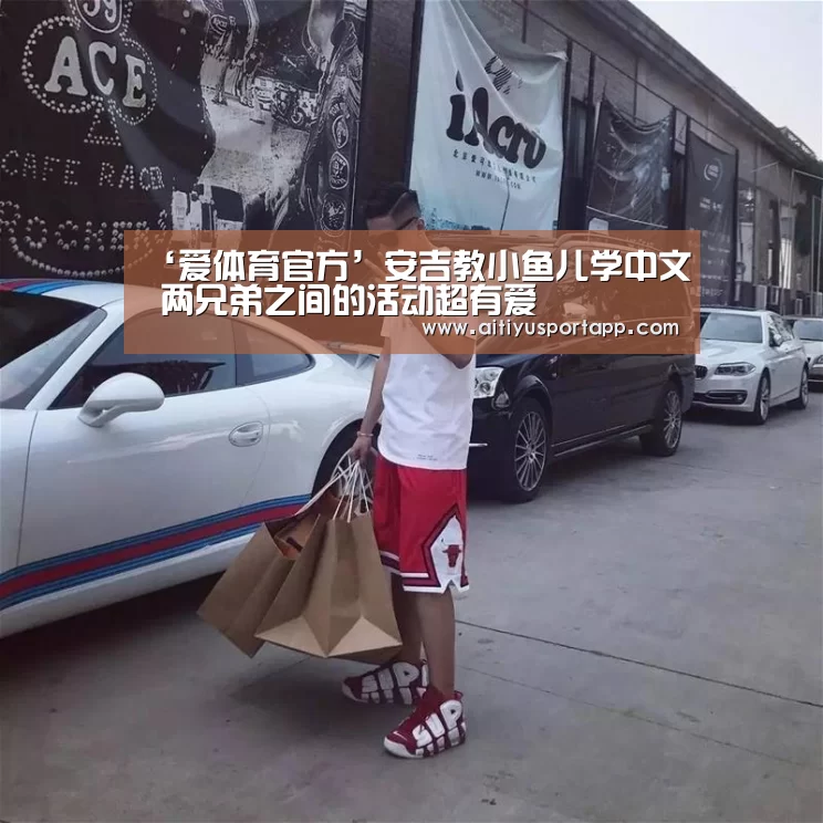 ‘爱体育官方’安吉教小鱼儿学中文 两兄弟之间的活动超有爱(图3) 爱体育官网